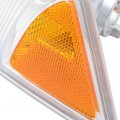 Astra Depot Front Corner Turn Signal Marker Parking Light Cover Lens Left Driver Side Compatible With 07-10 Jeep Compass