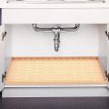 Under Sink Mat Waterproof 22 X34 Kitchen Cabinet With Unique Drain Hole Design Liner Protector For And Bathroom Water Drips 