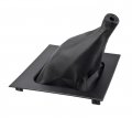 Blue Oval Industries 1987-1993 Mustang 5 Speed Manual Console Black Shift Boot Bezel Kit 