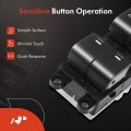 A-premium Master Power Window Switch Compatible With Nissan Frontier 2005-2007 Crew Cab Pickup Xterra Sport Utility Front Left