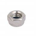 Uxcella 12pcs M8 X 1 25mm Pitch Metric Thread 304 Stainless Steel Left Hand Lock Nuts