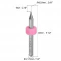 Uxcell Pcb Drill Bits 0 25mm Tungsten Carbide Rotary Tool Jewelry Cnc Engraving Print Circuit Board Micro 1 8 Inch Shank 2 Set