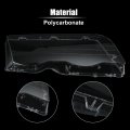 X Autohaux 1 Pair Car Front Headlight Headlamp Lense Clear Lens Cover Cap Pc Shell For Bmw E46 1998-2001 4 Door 63126902753