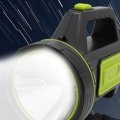 Uonlytech Rechargeable Handheld Spotlight Torch Flashlight Powerful Searchlight Led Rechargable On Foot Lamp Travel