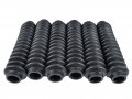 6 Shock Boots Black Fits Most Shocks For Jeep Universal Off Road Vehicles 