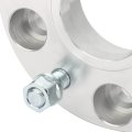 5x5 Wheel Spacers 1 25 In Bore 71 5mm For Jeep Wrangler 2007 2018 Grand Cherokee 1999 2010 Commander 2006 Hubcentric Aluminum 2 