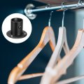 1 Dia Stainless Steel Pole Sockets Flange Rod Holder Bracket Support For Bathroom Closet Curtain Set Of 8 Black 