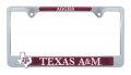 Texas A M University Tx Aggies 3d License Plate Frame