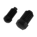 Hood Bumper Assortment Plastic Black Press On Attachment Front Vehicle Specific Fit Alx-pau-mm-45392-cl360a50 