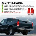Tail Lights Rear Light Lamp Assembly For Ford F150 Stepside 1997-2004 Fit F250 1997-1999 F350 F450 F550 Super Duty 1999-2007