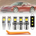 Nsautolighting 13pcs Led Interior Lights Bulb Kit For Chevy Corvette C6 2005 2006 2007 2008 2009 2010 2011 2012 2013 Super