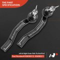 A-premium 2 X Left And Right Outer Tie Rod End Compatible With Toyota Yaris 2006-2014 Prius C 2012-2019