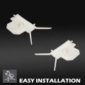 Lower Fender Retaining Clips For Cutlass Salon And Supreme 1981 To 1988 Chrome Molding Trim Mounting Retainer Kit Gm 22510423 4