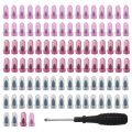 Blue Elf Tire Repair Rubber Nails Kits Spiral Screws Suitable For Tubeless Tires On Cars Trucks Motorcycles Tractors Bicycles 