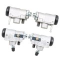 4 Pcs Front Brake Wheel Cylinders Replacement For Honda Fourtrax 300 Trx300fw 1988-2000 45330-hc5-006 45310-hc5-006 