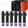 A-premium Fuel Injectors Set Of 6 Compatible With Mazda Tribute 2005 2006 2008 3 0l Gas Replace Ajtt13250 Ajc813250a