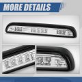Auto Dynasty Full Led Third Brake Light High Mount Rear Stop Parking Lamp Compatible With Ford F150 F250 F350 Bronco 92-97