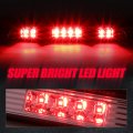 Auto Dynasty Full Led Third Brake Light High Mount Rear Stop Parking Lamp Compatible With Ford F150 F250 F350 Bronco 92-97