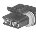 Multi Purpose Pigtail For Chevy Cavalier 1990 1991 1992 1993 1994 1995 Black Rectangular 2 Terminal Male Female Connector