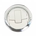 Waltyotur 2 Pcs Front Interior Dashboard Louvre Ac Heater Air Vent Gray Grey Replacement For F-150 F150 2009-2014