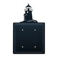 Village Wrought Iron Ecc-10 Double Electrical Cover Lighthouse 