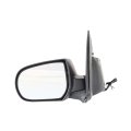 Door Mirror Ford Escape 2001 To 2007 Driver Side Power Glass Manual Folding Textured Black Replacement For 3l8z17683maa 