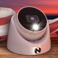 Night Owl Ftd8 Add On Wired 4k Hd Indoor Outdoor Deterrence Dome Cameras With 2-way Audio 1-pack Requires Compatible Dvr Sold 