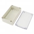 Uxcell 7 9 X4 X2 200mmx120mmx75mm Abs Junction Box Universal Project Enclosure W Pc Clear Transparent Cover