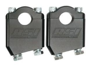 Rsi Racing Ar-2b-15 Angled Handlebar Riser 2in Rise 15 Degrees Black