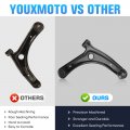 Front Lower Control Arm Kit With Ball Joint For Jeep Compass Patriot 2007 2017 And Dodge Caliber 2012 Driver Passenger Side 2