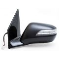 Fit System 63040h Acura Mdx Driver Side Oe Style Heated Power Replacement Mirror With Turn Signal Memory And Blue Lens 