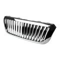 04-05 Ford Ranger Abs Plastic Vertical Style Front Upper Grille Chrome 3rd Gen 