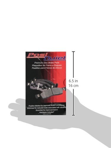 Posi Quiet Premium Ceramic Rear Disc Brake Pad Set 105 09220 For Cadillac Cts Sts And Pontiac Grand Prix