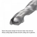 Uxcell Solid Carbide Drill Bits 8 4mm C2 K20 Tungsten Jobber Straight Shank Drilling Tool For Stainless Steel Aluminum Iron