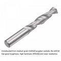 Uxcell Solid Carbide Drill Bits 8 4mm C2 K20 Tungsten Jobber Straight Shank Drilling Tool For Stainless Steel Aluminum Iron