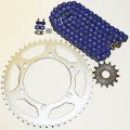 Blue O Ring Chain Sprocket For Yamaha 2000-02 Yz426f 03-14 Wr450f 15 49 114l