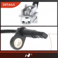 A-premium Abs Wheel Speed Sensors Compatible With Nissan Models Quest 2004-2005 3 5l Front Driver And Passenger Side 2-pc Set