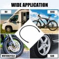 X Autohaux 20 Tire Inflator Air Pump Hose Adapter Extension Locking Chuck Tube Connection For Standard America Valve Without