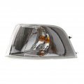 Parking Signal Driver Side Chrome Assembly For Volvo S40 V40 2001 To 2004 Dot Certified Vo2520109n Corner Light With Clear Lens 