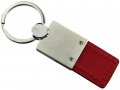 Au-tomotive Gold Leather Key Ring For Acura Mdx Red