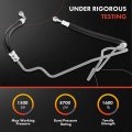 A-premium Power Steering Hose Pressure Line Assembly Compatible With Volkswagen Jetta 2002-2004 Golf 2003-2005 2 8l Pump To