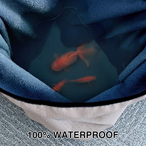 Leader Accessories Car Seat Cover Waterproof Blue For Truck Suv Front Machine Washable After The Gym Runs Swimming Surfing