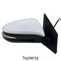 Spieg To1321311 Passenger Side Mirror Replacement For Toyota Rav4 2013-2015 Heated Turn Signal Light Blind Spot Monitoring