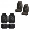 Multi B Darth Vader 4 Pc Floor Mats And Seat Cover 