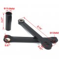 Httmt- 2003-2006 Cbr600rr 2004-2007 Cbr1000rr Black Lowering Link Compatible With Hond Motorcycle