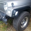 Ecotric Clear Bumper Signal Fender Side Marker Lights Combo Compatible With 1997-2006 Jeep Wrangler Tj
