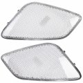 Ecotric Clear Bumper Signal Fender Side Marker Lights Combo Compatible With 1997-2006 Jeep Wrangler Tj