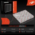 A-premium 2-pc Engine Cabin Air Filter With Activated Carbon Compatible Subaru Legacy 2010-2019 Outback 2 5l 3 6l Replace A3984