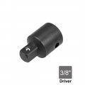 Uxcell 2 Pcs 1 Inch Drive F X 3 8 M Socket Reducer Female To Male Cr-v Black