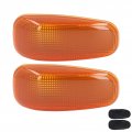 Fydun 2pcs Turn Signal Light Lens With Gaskets For Sprinter 2500 3500 2003-2006 Dodge Freightliner Yellow